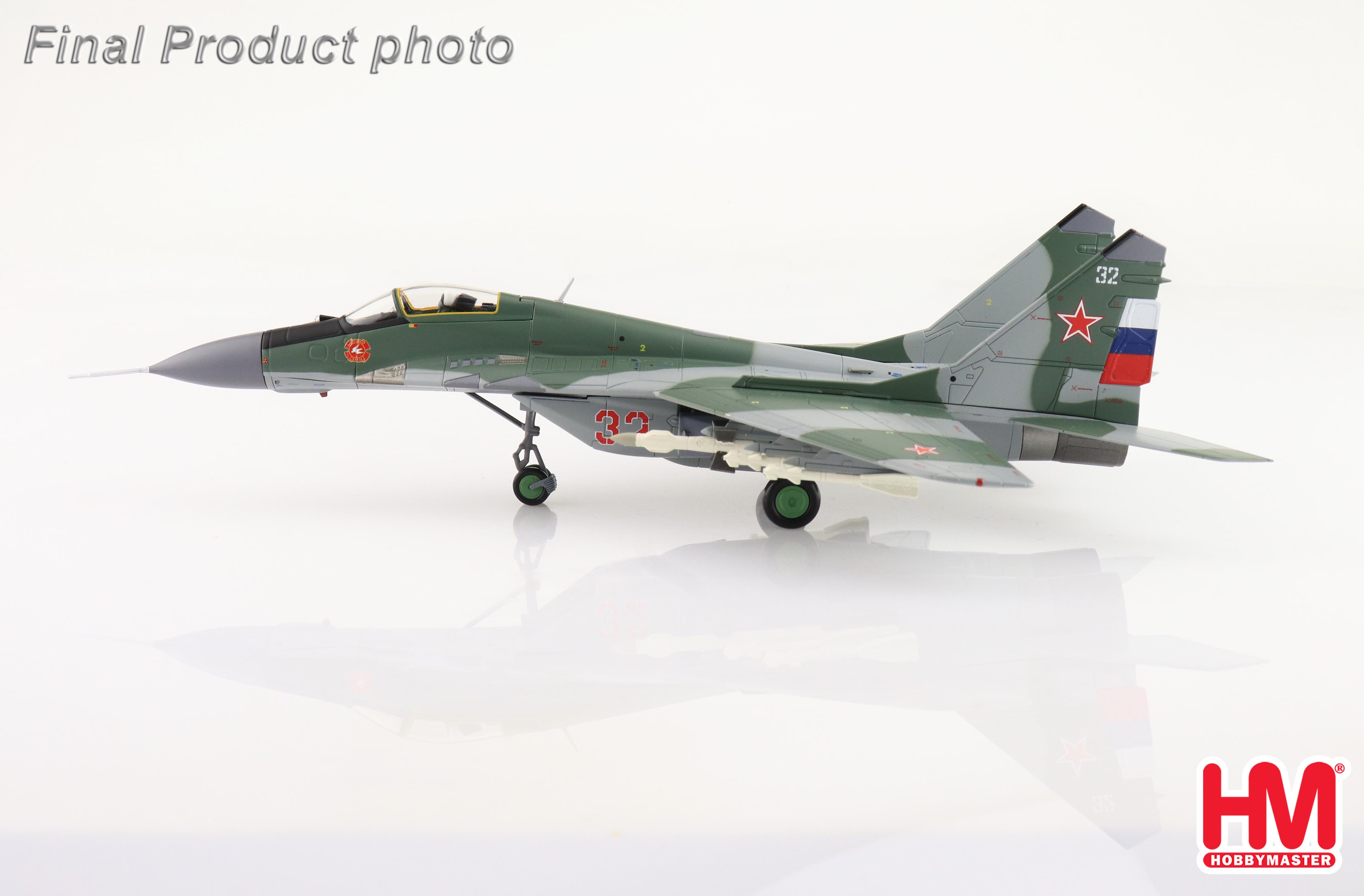 MIG-29A Fulcrum Red 32, 960th FR, USSAR Force, 1997